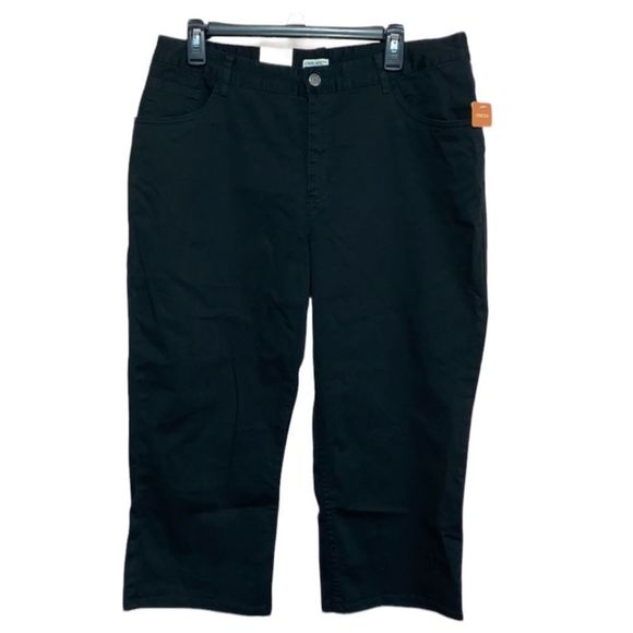 Cherokee NWT black cropped pants size 14 - Picture 1 of 6